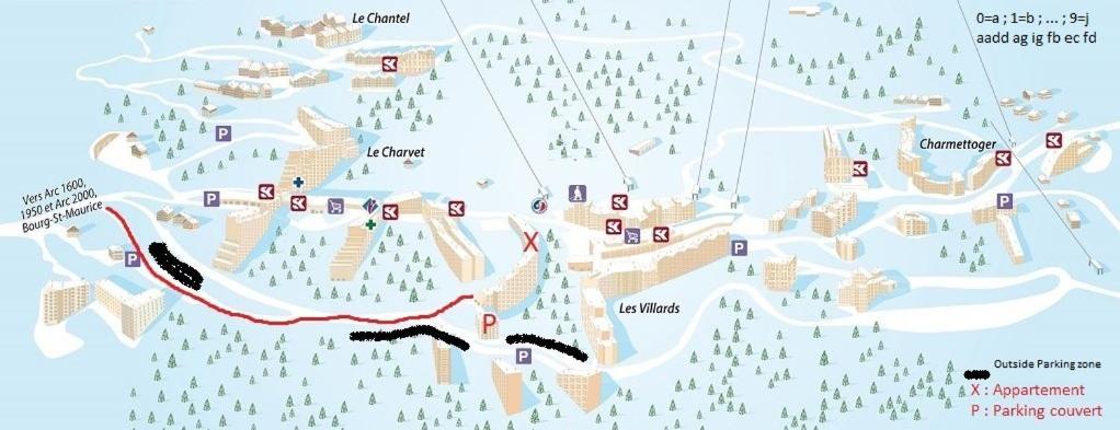 Les Arcs 1800, Nova 2, 6 Pers, Parking Couvert Gratuit 外观 照片